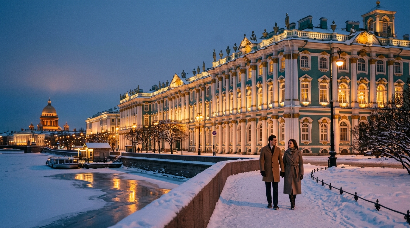 The Imperial Winter — Private Hermitage Nights and Gilded Palaces of St. Petersburg