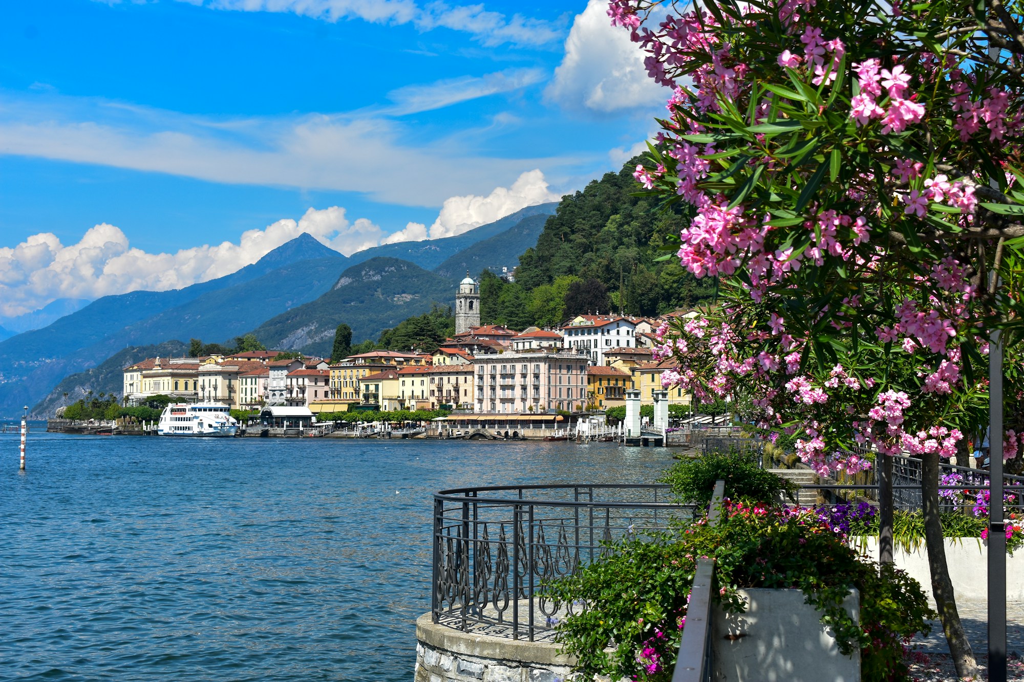 Lake Como and Bellagio Waterfront, Italy